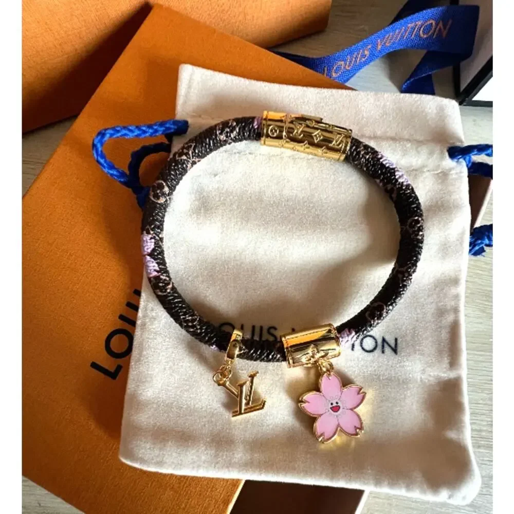 Louis Vuitton x Takashi Murakami Cherry Blossom Bracelet (LVXX016) - Picture 7 of 11